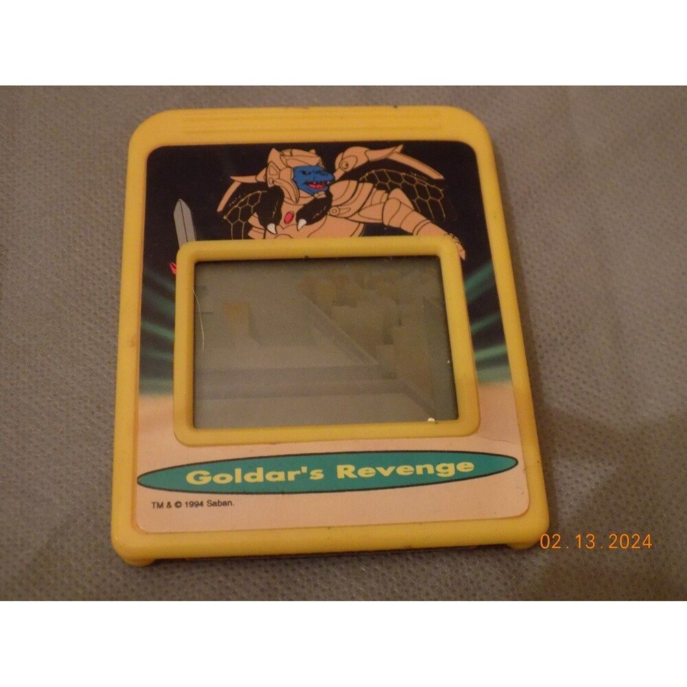 Vintage Power Rangers Goldar's Revenge Game Wizard